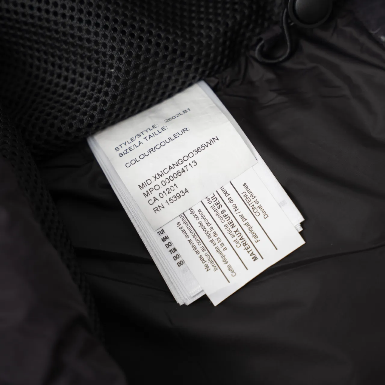 P880 CANADA GOOSE丨Canada Goose Ouyang Nana Generation Hooded Down Jacket Color: Black Size: S-XXL